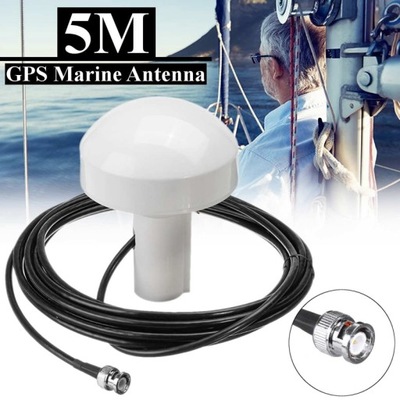 Statek GPS aktywna nawigacja morska antena rozrząd