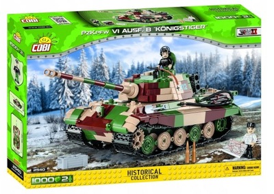 COBI 2540 CZOŁG PZKPFW VI AUSF KONIGSTIGER TYGRYS