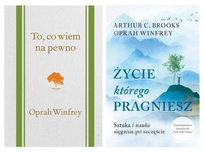 Pakiet To, co wiem na pewno + Życie, którego pragniesz Oprah Winfrey