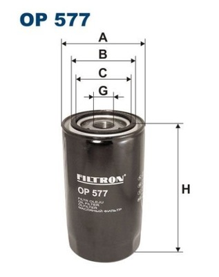 FILTER OILS OP577 OP 577  