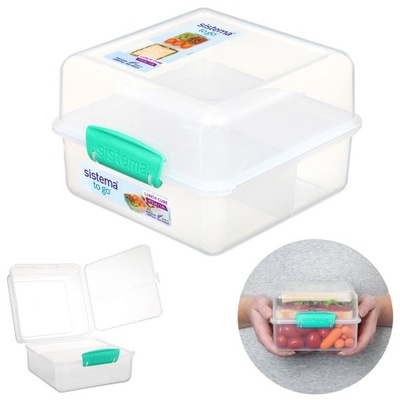 Sistema pojemnik lunchbox kostka 1400ml to-go