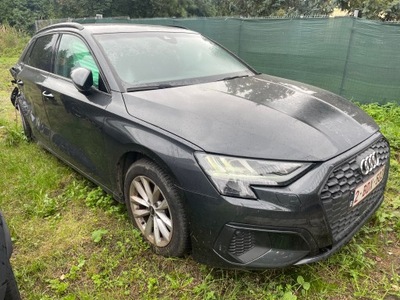 Audi a3 8y чверть передня права підкрилок лонжерон блок двигуна lx7l фото №1