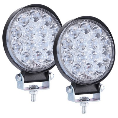 BRIDA SWIETLNA DIODO LUMINOSO LED 2 PIEZAS 4 PULGADAS 140W 14000LM OKR  