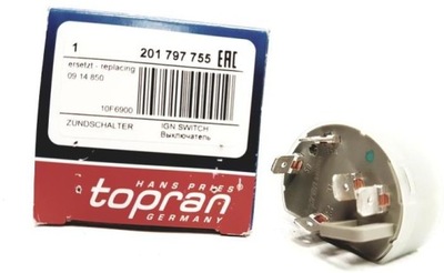 Topran колодка замка зажигания opel calibra a combo b фото №1