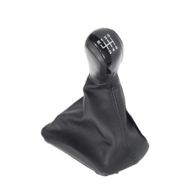 Ручка перемикання передач чохол skoda octavia 2 ii 6b фото №1