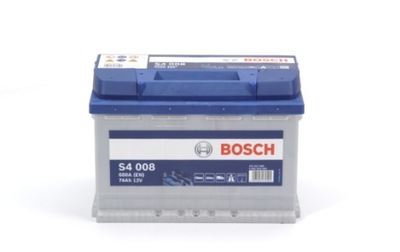 BATERÍA BOSCH S4 P+ 74AH 680A  