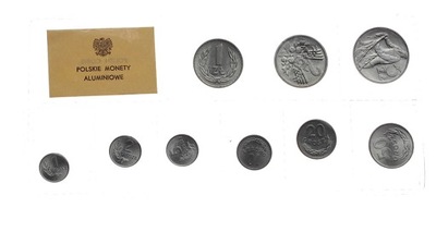 Polska zestaw 9 monet mennicze