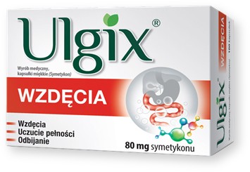 Ulgix Wzdęcia 100 kapsułek