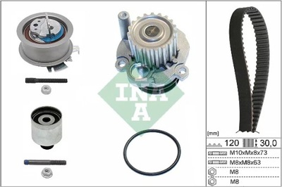 INA 530020132 КОМПЛЕКТ ГРМ НАСОС