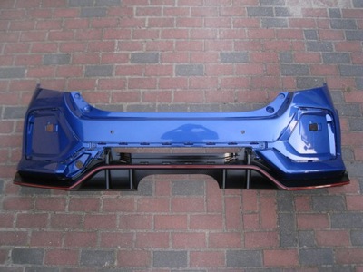 Бампер задній honda civic x 2017-2023r type-r фото №1