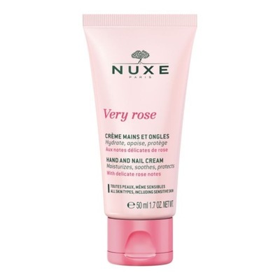 Nuxe Very Rose Różany krem do rąk i paznokci, 50 ml
