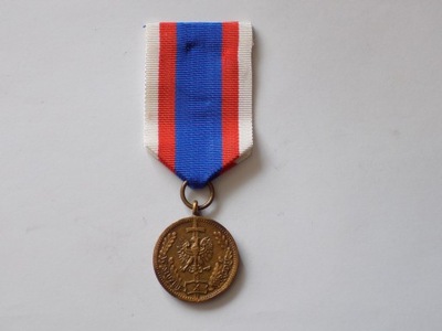 Medal W służbie narodu X lat - MSW - PRL - Polska