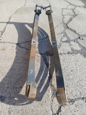 Ресора перед передній 3 щітки 3 lagowy daf xf 106 euro 6 фото №1