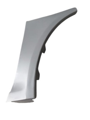 Ремкомплект крила передній bolma-mb оцинковка skoda octavia ii права фото №1