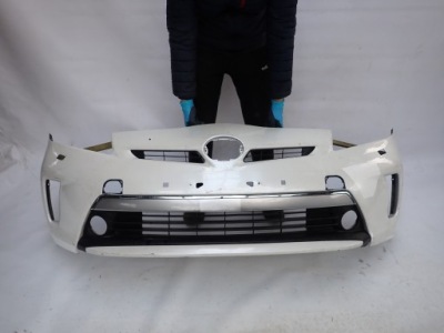 Toyota prius iii lift 12- бампер перед передний 52119-47510 spr pdc фото №1