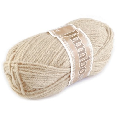 WŁÓCZKA JUMBO 100g - JASNY BEŻ