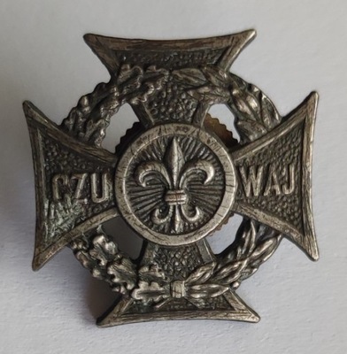 Krzyż harcerski PRL 1968 rok