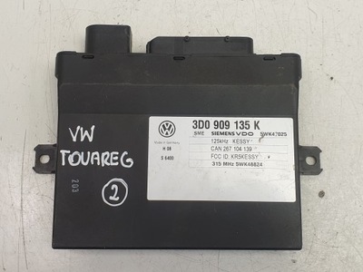 Vw touareg блок управления kessy модуль бортовой компьютер фото №1