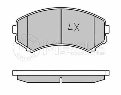 ZAPATAS HAM. MITSUBISHI P. PAJERO 00- Z SENSOR  