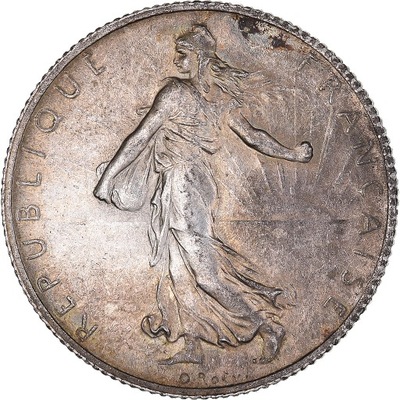 Moneta, Francja, Semeuse, 2 Francs, 1916, Paris, A