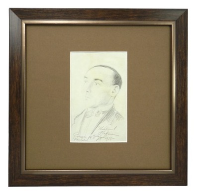 Wlastimil Hofman (1881-1970) „Portret-Konsulat, Praga 1925”