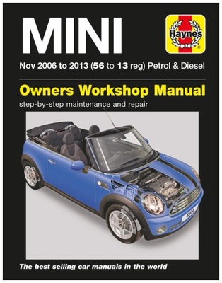 MINI FIRST ONE CLUBMAN COOPER (2006-2013) MANUAL REPARACIÓN HAYNES 24H  