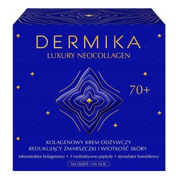 Dermika NeoCollagen Kolagenowy Krem Odżywczy Redukcja Zmarszczek 70+