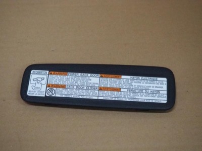 Заглушка оббивка кришки lexus nx 6478578010 фото №1