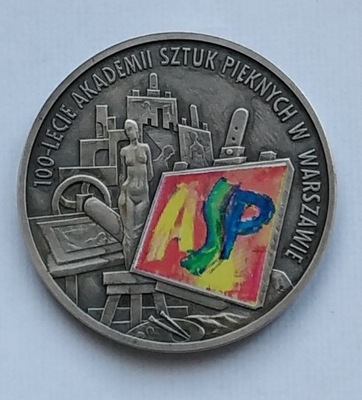 10 zł - 2004 r 100 LECIE AKADEMII SZTUK PIĘKNYCH