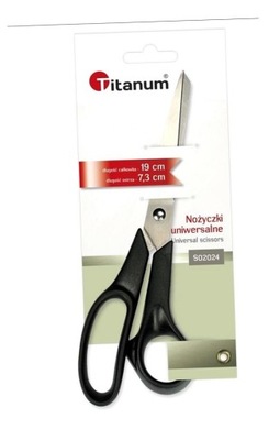 NOŻYCZKI ERGONOMICZNE 19CM