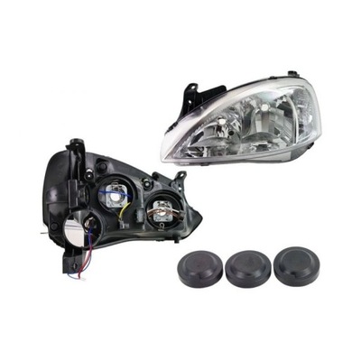 Фара лампа лівий opel corsa combo c 03-05 oryg фото №1