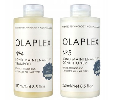 OLAPLEX szampon No.4 + odżywka No.5 2x250ml
