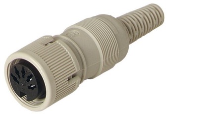 MAK 3100 S złącze żeński na kabel 3-pin Hirschmann