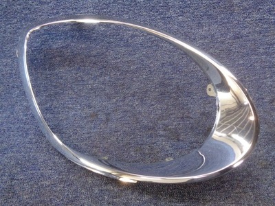 Рамка лампы 156084179 alfa romeo mito 08- левая передняя хром фото №1