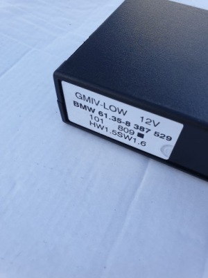Bmw оригінальний номер 8387529 модуль комфорту фото №1