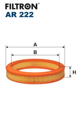 ФИЛЬТРON AR 222 ФИЛЬТР ВОЗДУХА
