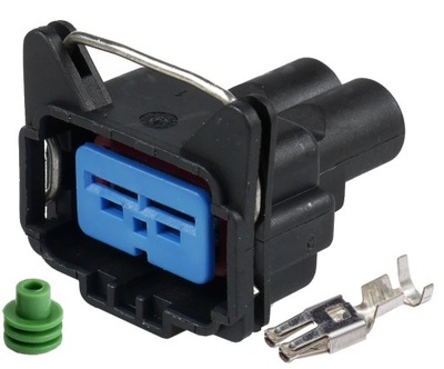 Колодка соединитель 2 pin резистора вентилятора ford фото №1