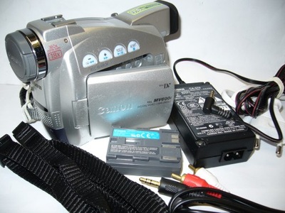 CANON DM-MV 600iE - przegraj stare kasety MiniDV w Pal-u , stan BDB, AV->DV