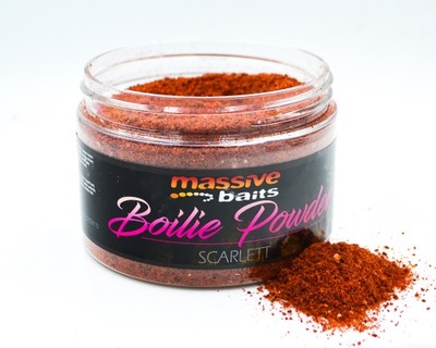 MASSIVE BAITS BoIlie Powder Scarlett