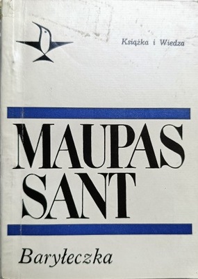 KSIĄŻKA BARYŁECZKA Guy De Maupassant 1970 rok