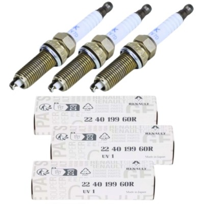 3x свечи зажигания зажигания - clio v / duster iii / sandero iii - 1.0 tce оригинал фото №1