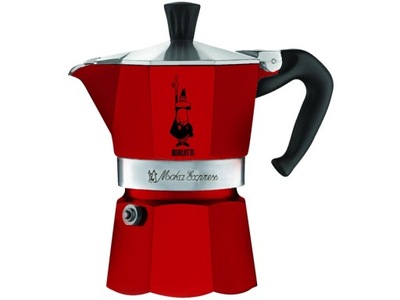 Kawiarka BIALETTI Moka Express 3 TZ Czerwony