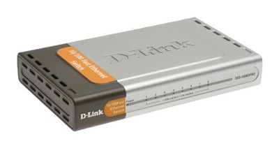 SWITCH D-Link 8 port DES-1008D 10 / 100 Mbps