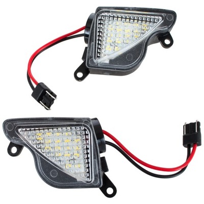 SUPERB II OCTAVIA II RESTYLING 3 LUCES ESPEJOS DIODO LUMINOSO LED  