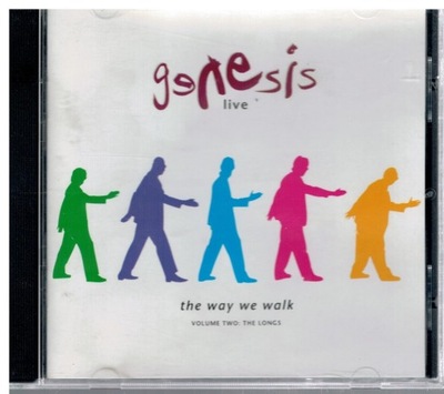 GENESIS LIVE THE WAY WE WALK VOLUME TWO THE LONGS CD 1993 HOLLAND