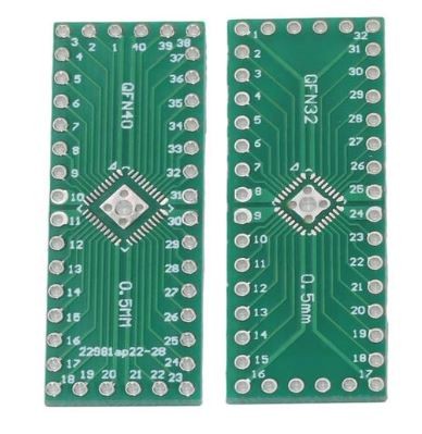 Adapter PCB QFN32/QFN40 na DIP