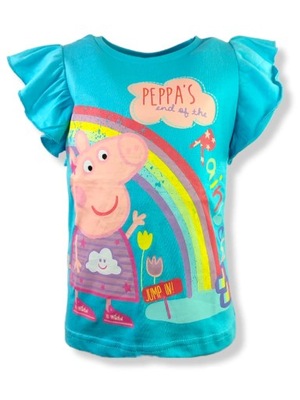 T-shirt Świnka Peppa Bluzka z krótkim rękawem 116