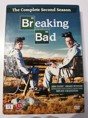 Breaking Bad Sezon 2 4 DVD polski lektor, napisy