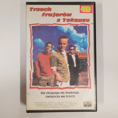 TRZECH FRAJERÓW Z TEKSASU VHS