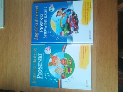 Angielski dla Dzieci Piosenki (2 książki - bez CD)